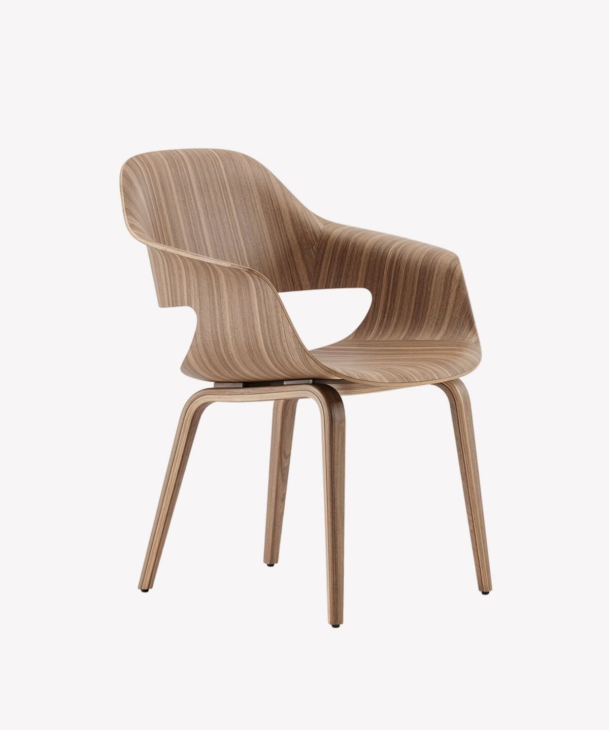 Modern bentwood armchair